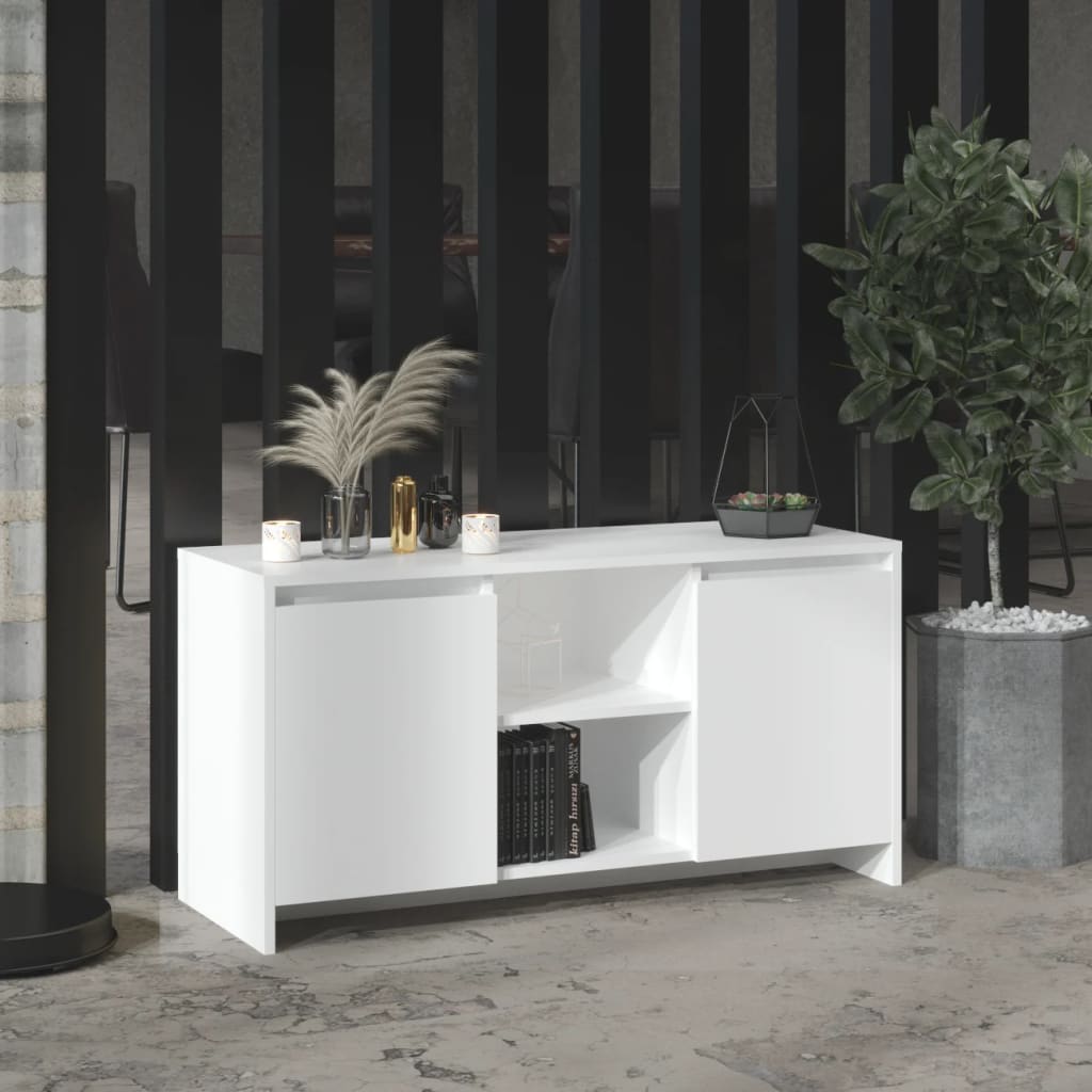 Tv Cabinet 102X37.5X52.5 Cm Engineered Wood