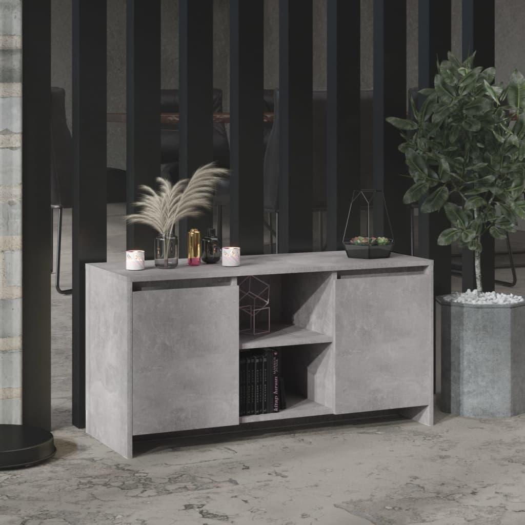 Tv Cabinet 102X37.5X52.5 Cm Engineered Wood