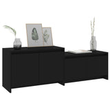 Tv Cabinet 146.5X35X50 Cm Engineered Wood