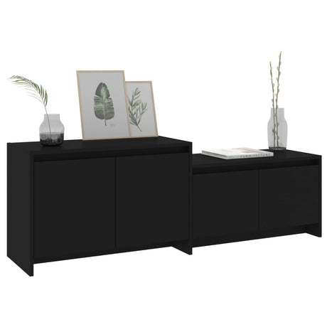 Tv Cabinet 146.5X35X50 Cm Engineered Wood