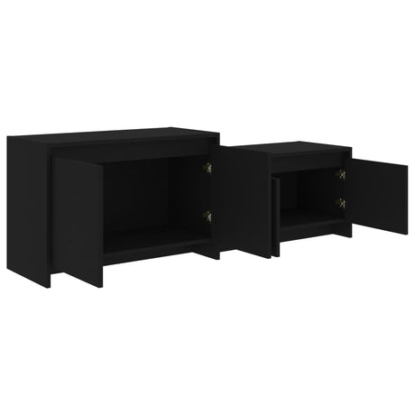 Tv Cabinet 146.5X35X50 Cm Engineered Wood