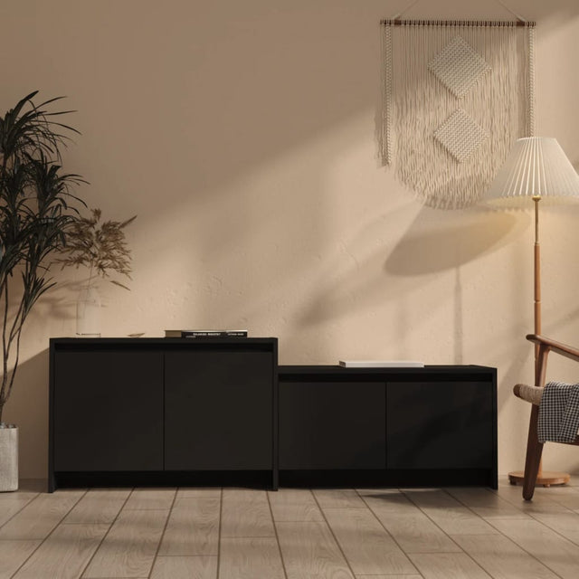 Tv Cabinet 146.5X35X50 Cm Engineered Wood