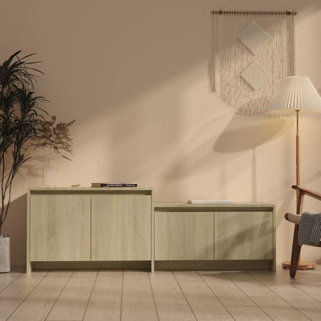 Tv Cabinet 146.5X35X50 Cm Engineered Wood