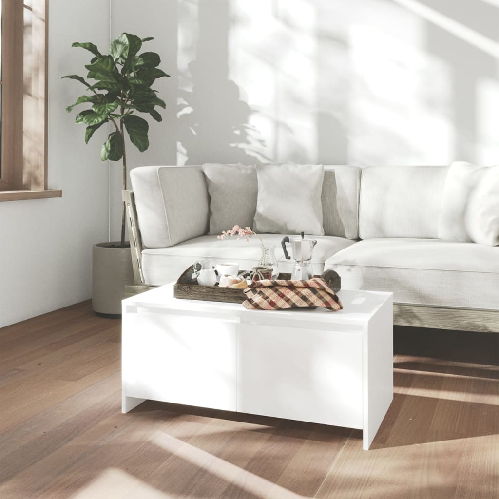 Coffee Table 90X50X41.5 Cm Engineered Wood