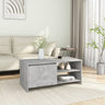 Coffee Table 102X50X45 Cm Engineered Wood