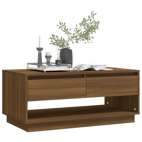 Coffee Table 102.5X55X44 Cm Engineered Wood