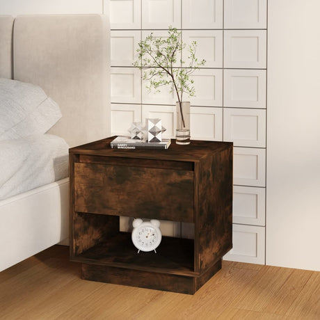 Bedside Cabinet 45X34X44 Cm Engineered Wood