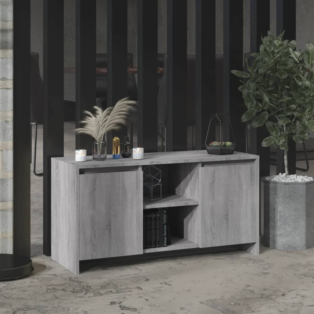 Tv Cabinet 102X37.5X52.5 Cm Engineered Wood