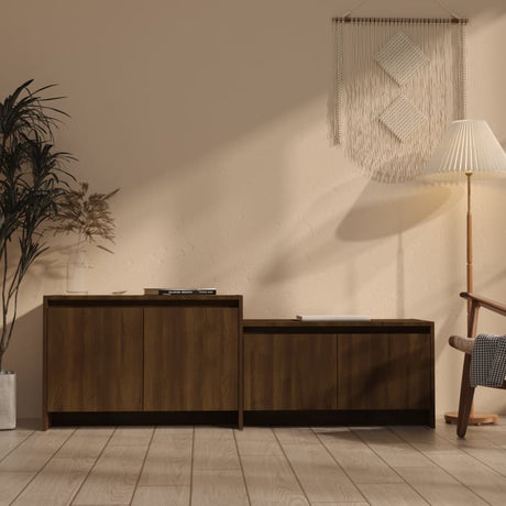 Tv Cabinet 146.5X35X50 Cm Engineered Wood