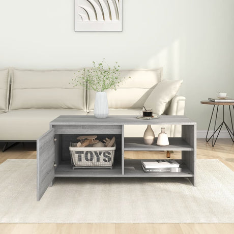 Coffee Table 102X50X45 Cm Engineered Wood