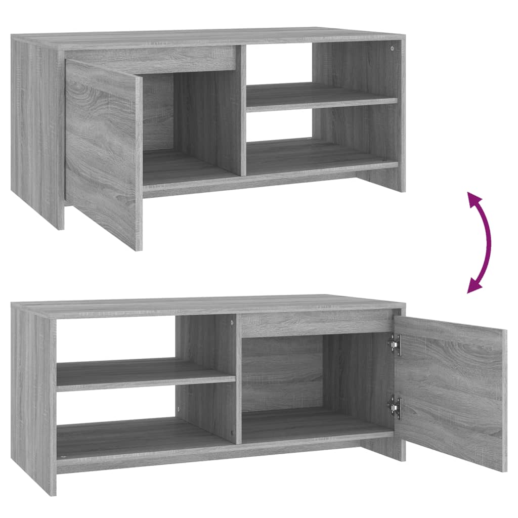 Coffee Table 102X50X45 Cm Engineered Wood