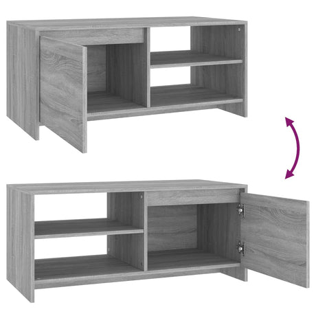 Coffee Table 102X50X45 Cm Engineered Wood