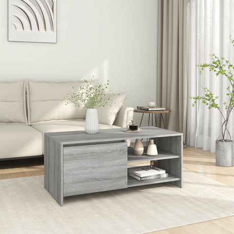 Coffee Table 102X50X45 Cm Engineered Wood