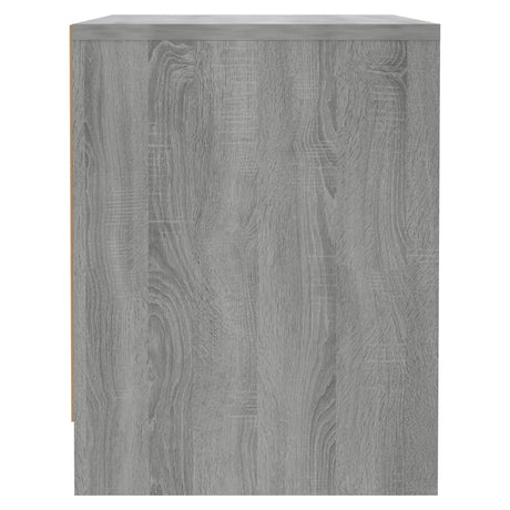 Bedside Cabinet 45X34X44.5 Cm Engineered Wood