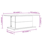 Coffee Table Engineered Wood