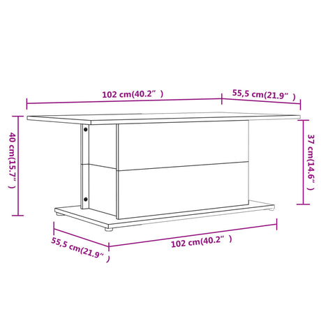 Coffee Table Engineered Wood