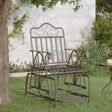 Glider Bench 61 Cm Black Steel