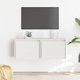 Wall Cabinet 45X30X35 Cm Solid Pinewood