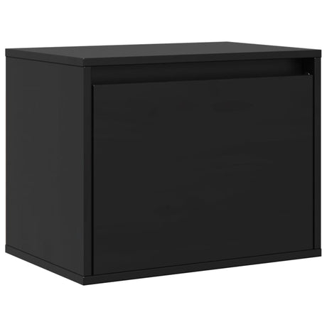 Wall Cabinet 45X30X35 Cm Solid Pinewood