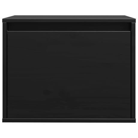 Wall Cabinet 45X30X35 Cm Solid Pinewood