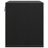 Wall Cabinet 45X30X35 Cm Solid Pinewood
