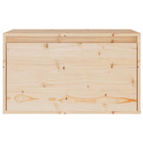 Wall Cabinet 60X30X35 Cm Solid Pinewood