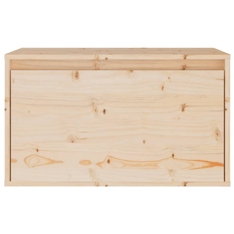 Wall Cabinet 60X30X35 Cm Solid Pinewood