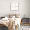 Wall Cabinet 60X30X35 Cm Solid Pinewood