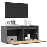 Wall Cabinet 80X30X35 Cm Solid Wood Pine