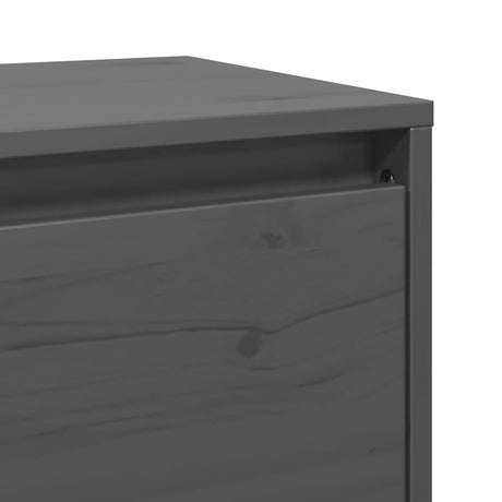 Wall Cabinet 80X30X35 Cm Solid Wood Pine