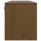 Wall Cabinet 100X30X35 Cm Solid Wood Pine