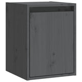 Wall Cabinet 30X30X40 Cm Solid Wood Pine