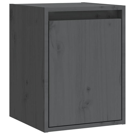 Wall Cabinet 30X30X40 Cm Solid Wood Pine