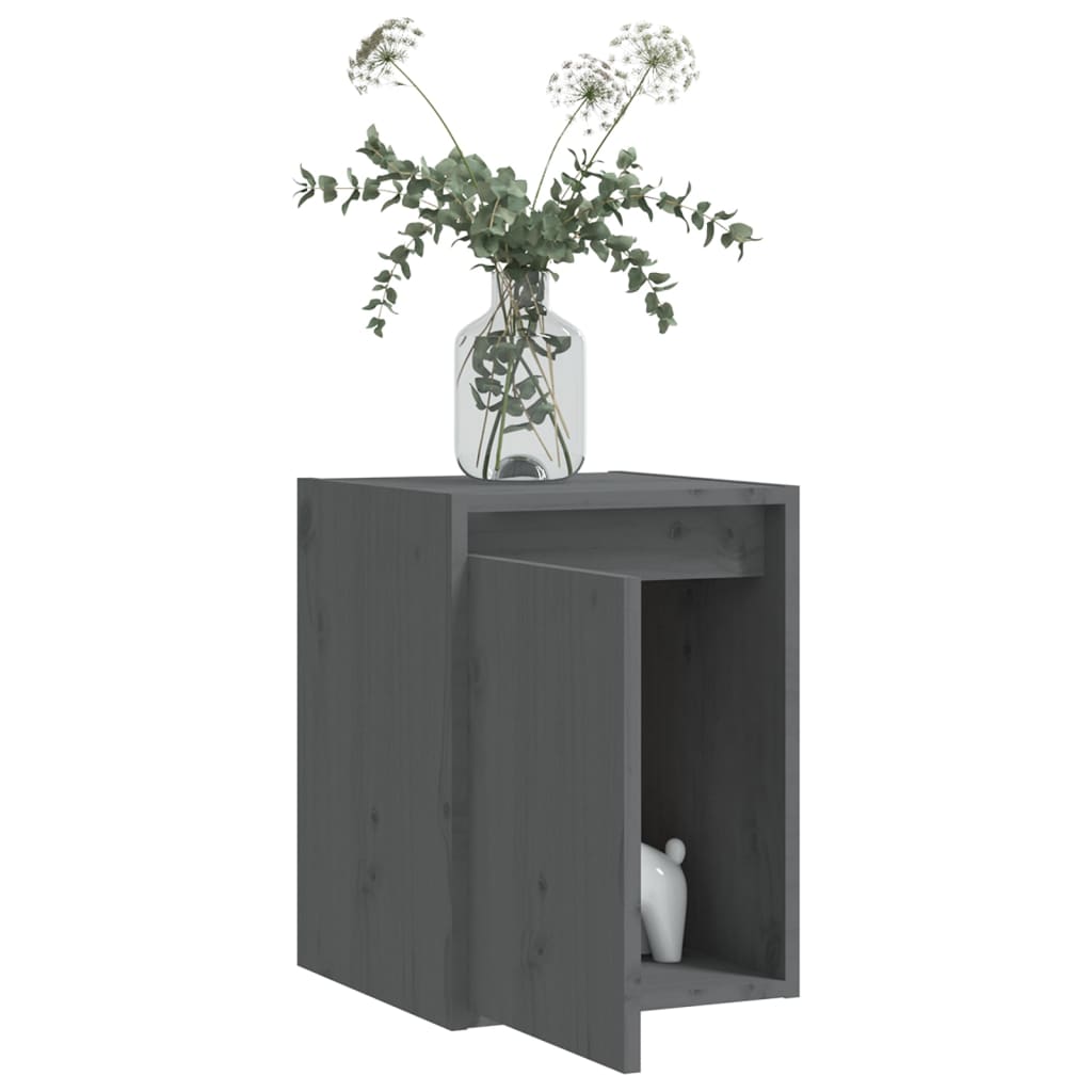 Wall Cabinet 30X30X40 Cm Solid Wood Pine