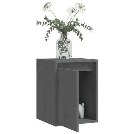 Wall Cabinet 30X30X40 Cm Solid Wood Pine