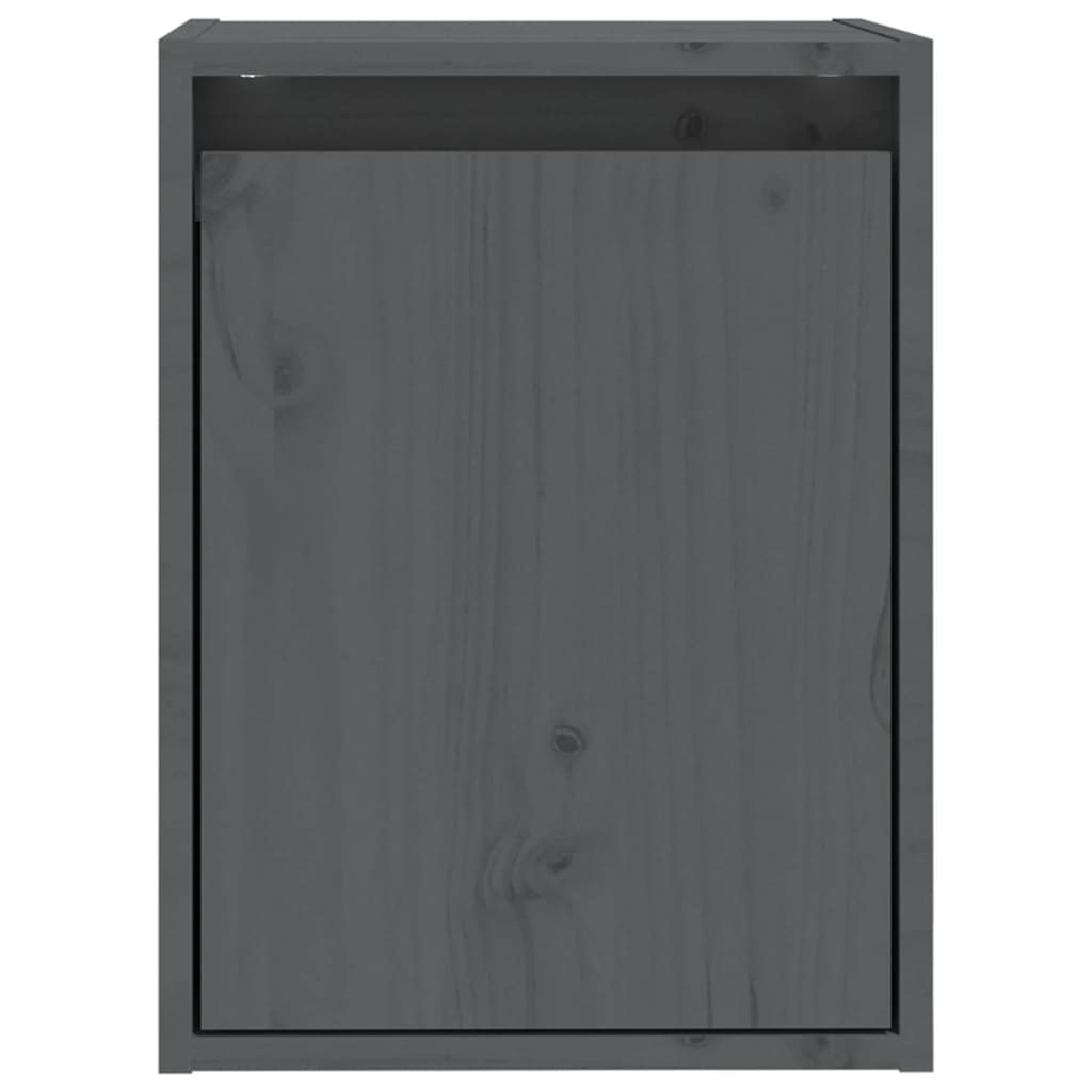 Wall Cabinet 30X30X40 Cm Solid Wood Pine