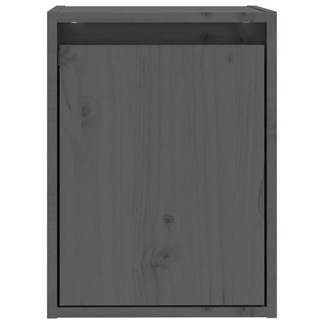 Wall Cabinet 30X30X40 Cm Solid Wood Pine