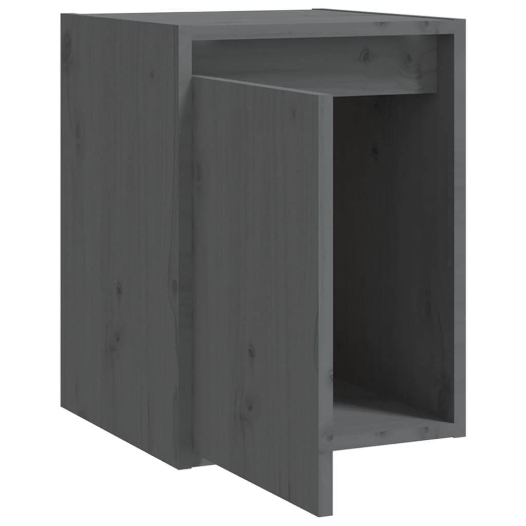 Wall Cabinet 30X30X40 Cm Solid Wood Pine