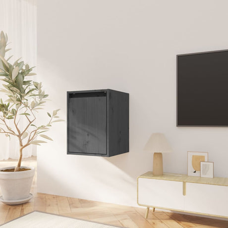 Wall Cabinet 30X30X40 Cm Solid Wood Pine