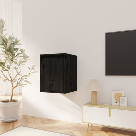 Wall Cabinet 30X30X40 Cm Solid Wood Pine
