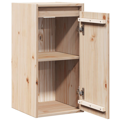 Wall Cabinets 2 Pcs 30X30X60 Cm Solid Wood Pine