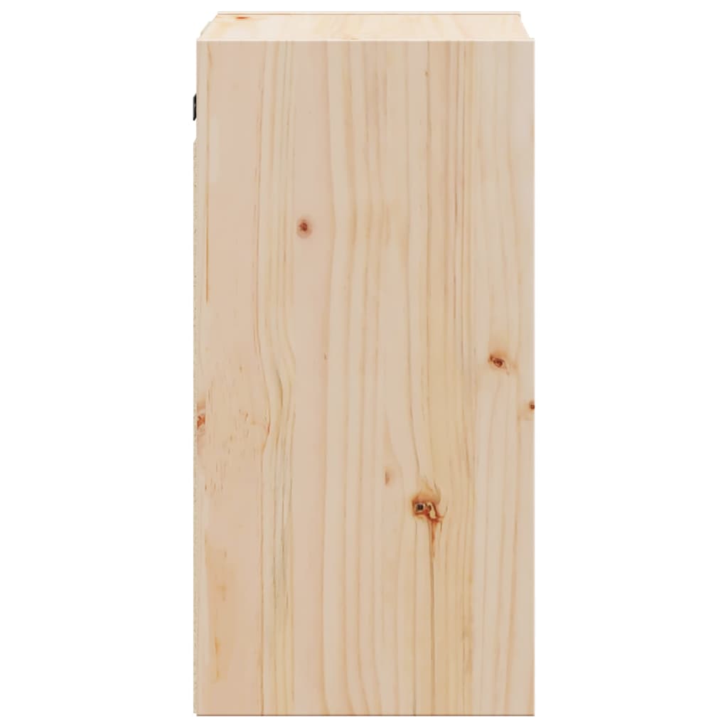 Wall Cabinets 2 Pcs 30X30X60 Cm Solid Wood Pine