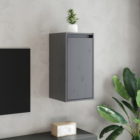 Wall Cabinets 2 Pcs 30X30X60 Cm Solid Wood Pine