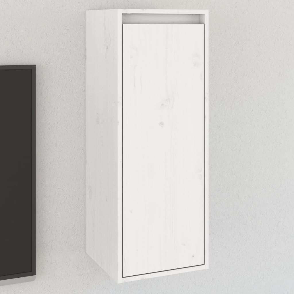 Wall Cabinet 30X30X80 Cm Solid Wood Pine