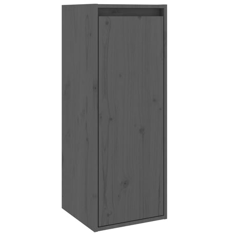 Wall Cabinet 30X30X80 Cm Solid Wood Pine
