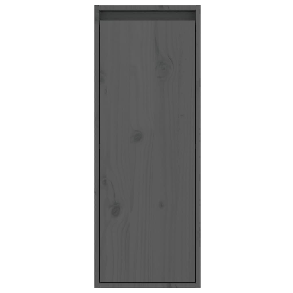 Wall Cabinet 30X30X80 Cm Solid Wood Pine