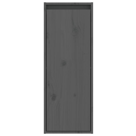 Wall Cabinet 30X30X80 Cm Solid Wood Pine