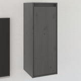 Wall Cabinet 30X30X80 Cm Solid Wood Pine