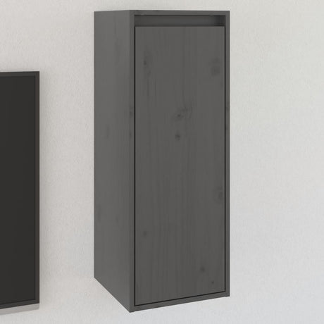 Wall Cabinet 30X30X80 Cm Solid Wood Pine
