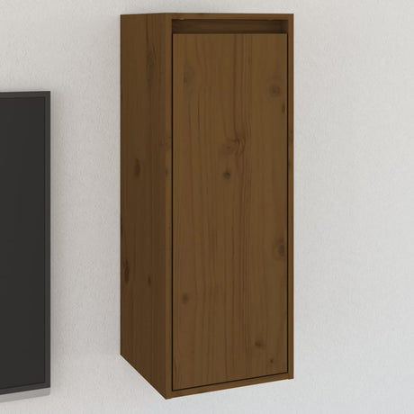 Wall Cabinet 30X30X80 Cm Solid Wood Pine